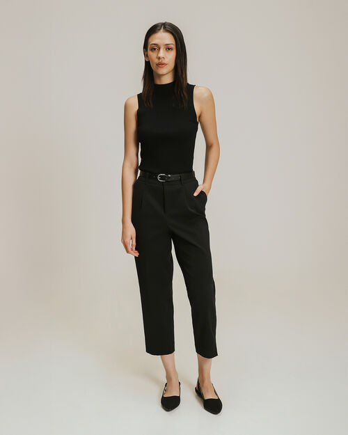 Pantalón Cropped Cinturón